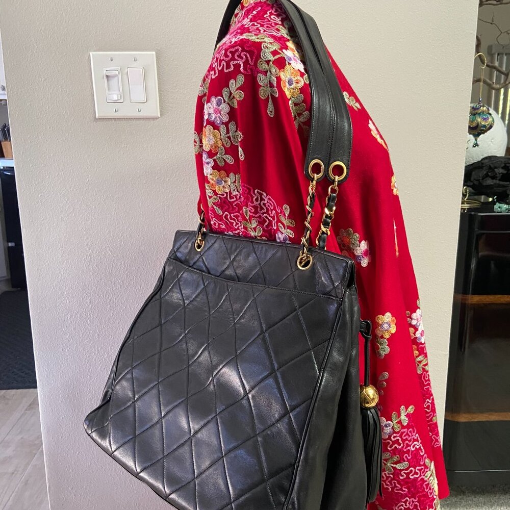 Chanel Lambskin Handbag, Vintage